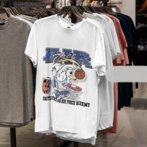 Retro NCAA Air Force Falcons Basketball Fan T-Shirt